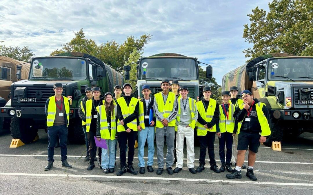 Visite de l’entreprise ARQUUS par la classe de 2de professionnelle métiers de la réalisation d’ensembles mécaniques et industriels (2 MREMI)